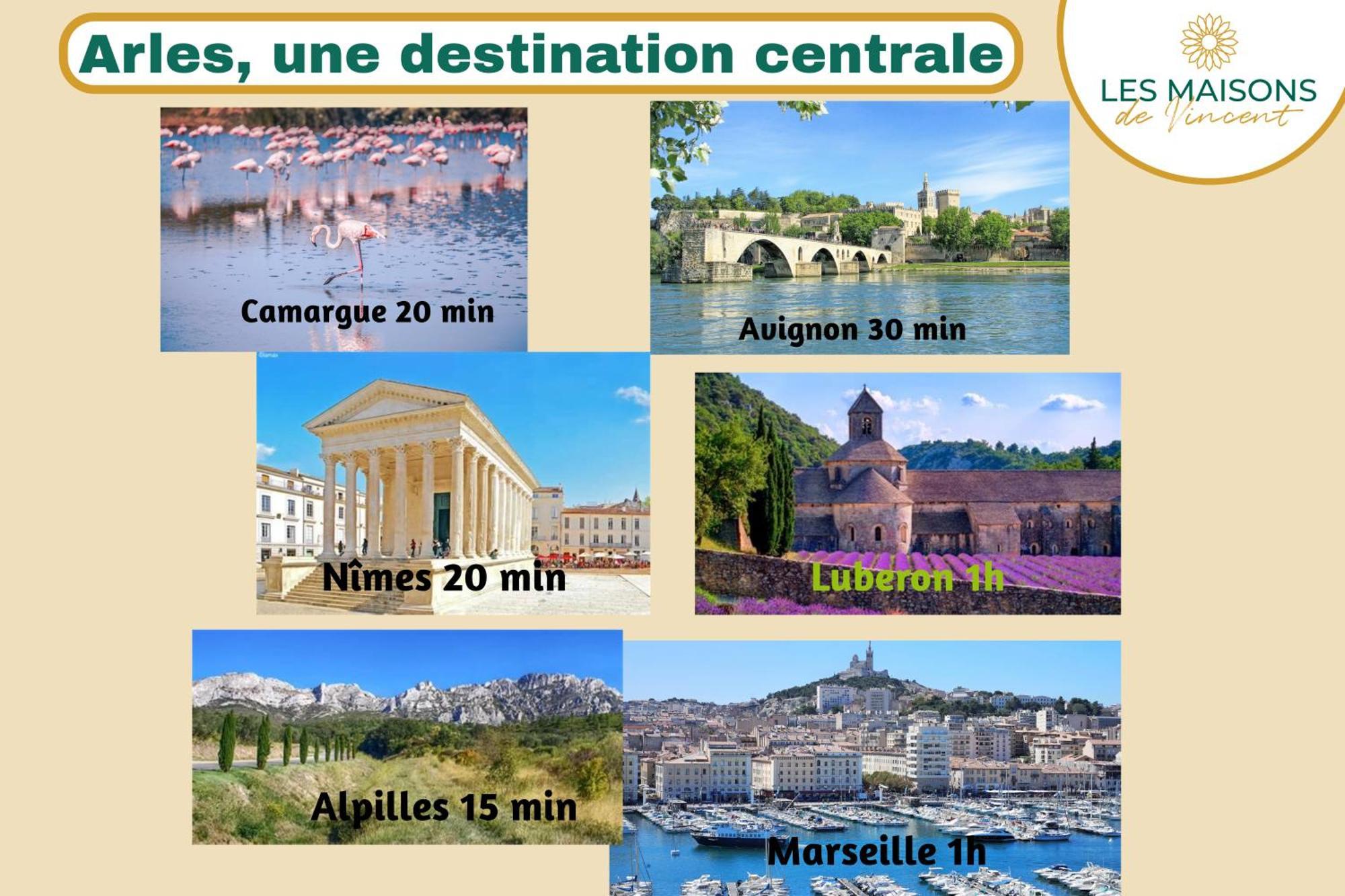 Ateliers, Terrasse - Parking - Clim * Arles